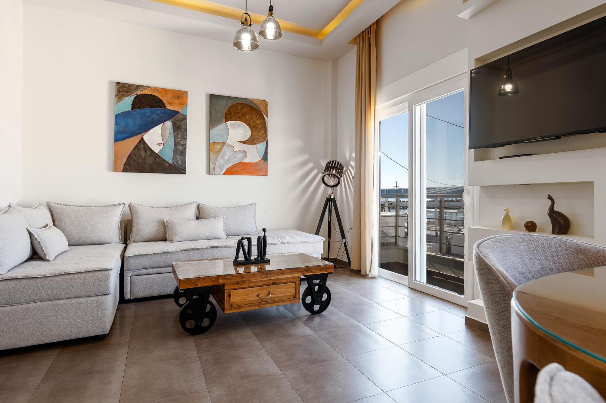 Ioanna Bayview Luxury Apartment Ierápetra エクステリア 写真